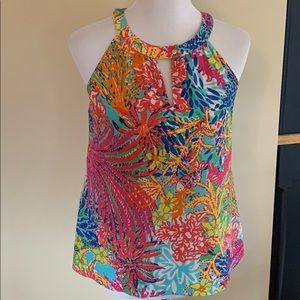 EUC Lilly Pulitzer sleeveless blouse